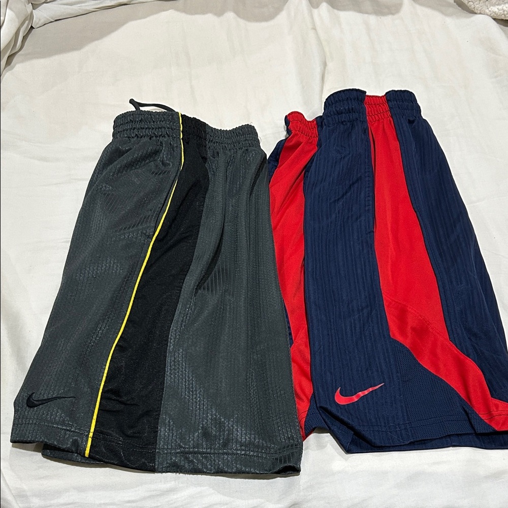 Nike Men’s Athletic Shorts - Black and Red